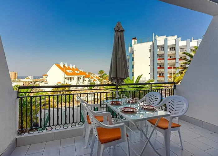 Sea View Aircon Cristianos Pool Modern *