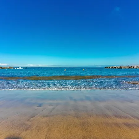 Sea View Aircon Cristianos Pool Modern Appartement