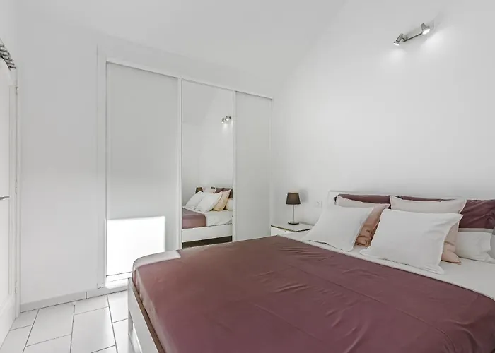 Sea View Aircon Cristianos Pool Modern