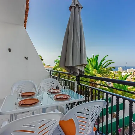 Sea View Aircon Cristianos Pool Modern Arona (Tenerife)