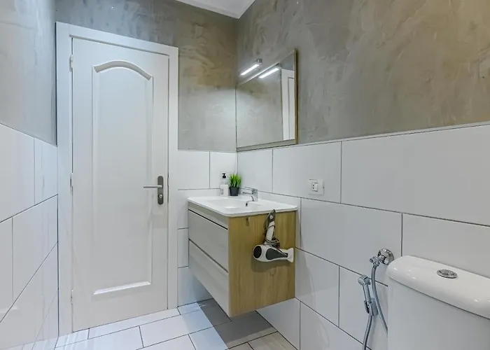 Sea View Aircon Cristianos Pool Modern Lägenhet *