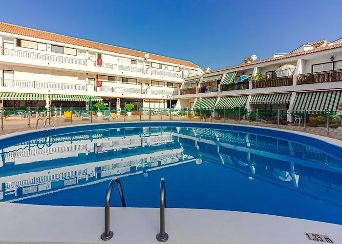 Sea View Aircon Cristianos Pool Modern Lägenhet Arona (Tenerife)