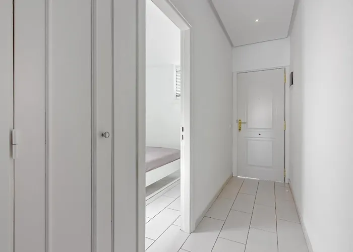 Sea View Aircon Cristianos Pool Modern Lägenhet