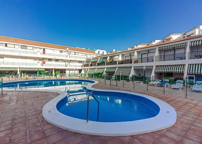 Sea View Aircon Cristianos Pool Modern Lägenhet *