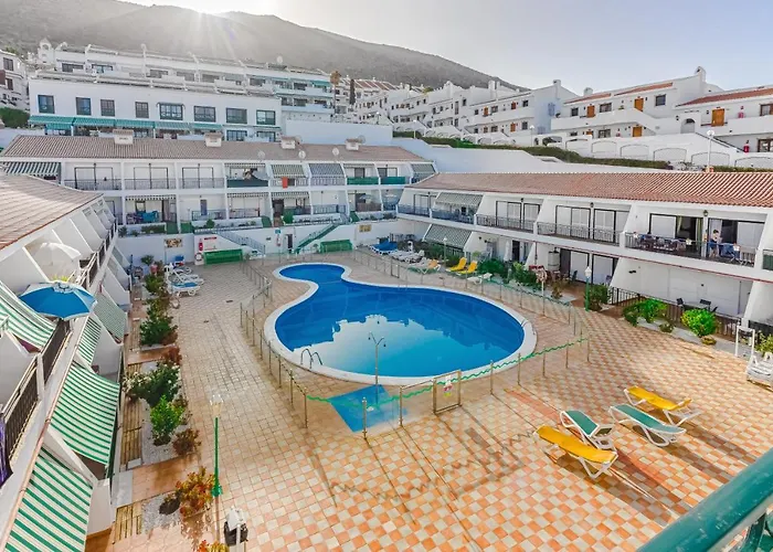 Sea View Aircon Cristianos Pool Modern